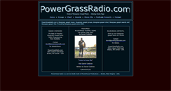Desktop Screenshot of powergrassradio.com